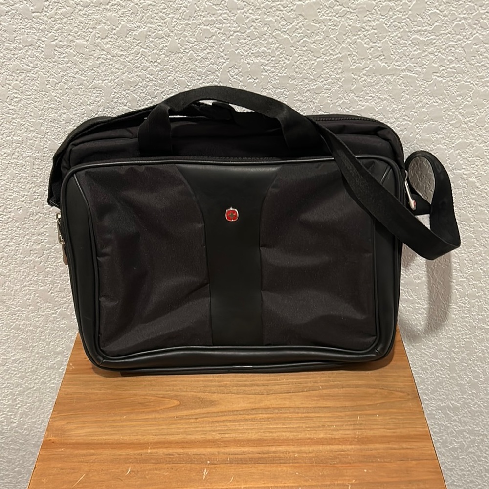 Swiss Black Laptop Bag